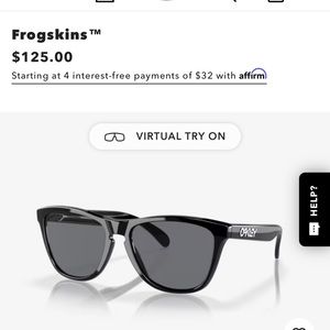 New in Box - Oakley Frogskins